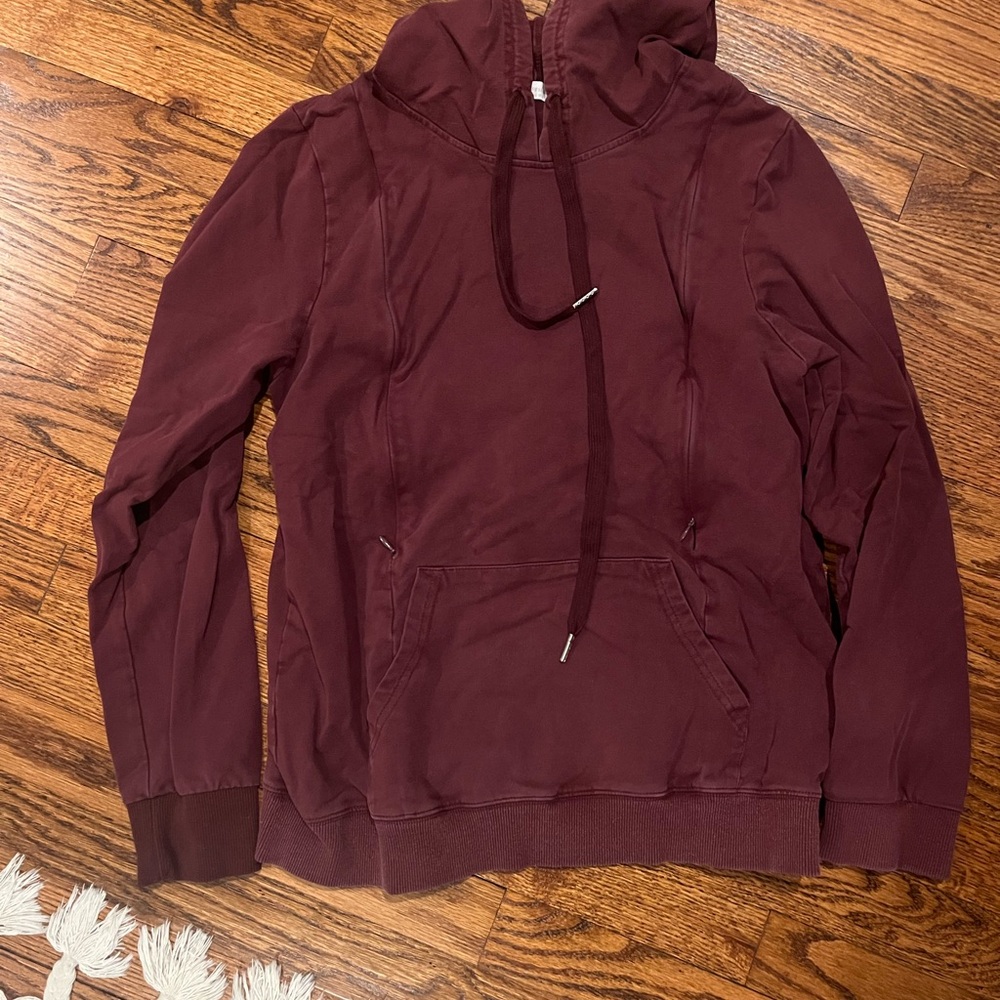 Burgundy Bearsland Nursing hoodie